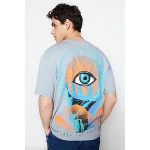 NWT Trendyol Men Relaxed fit Crew neck Woven T-Shirt